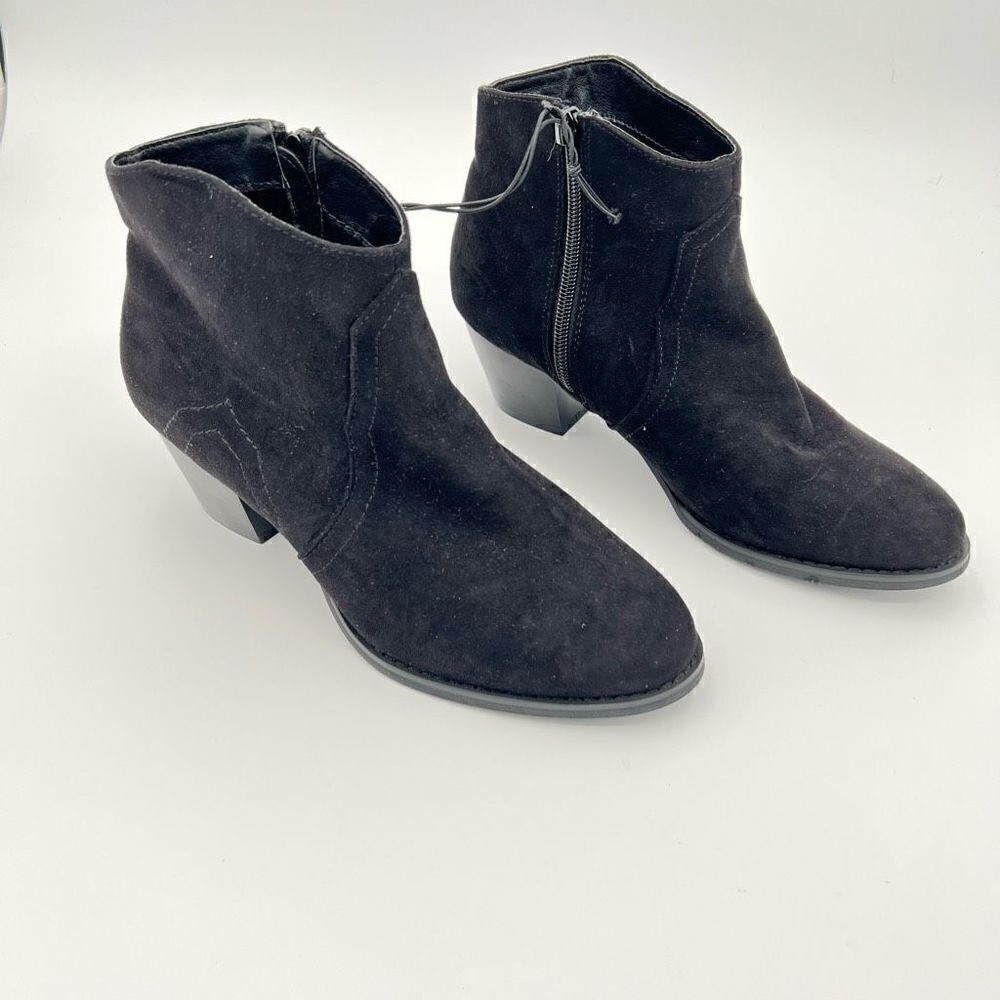 New London Rag Women’s Black Ankle Boots sz 9